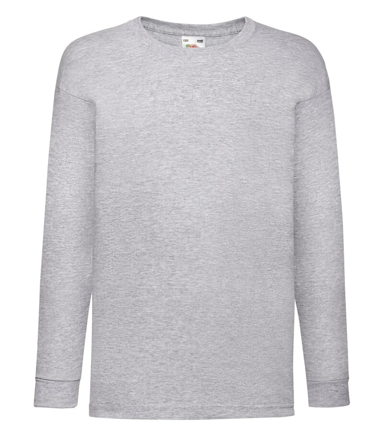 Klassisk langærmet børne-T-shirt