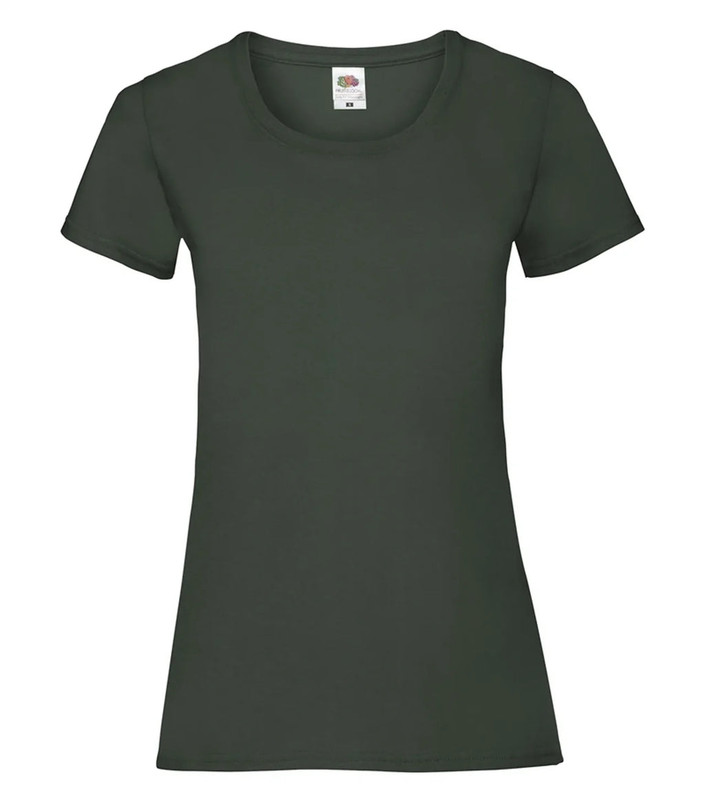 Fruit of the Loom kortærmet T-shirt Dame