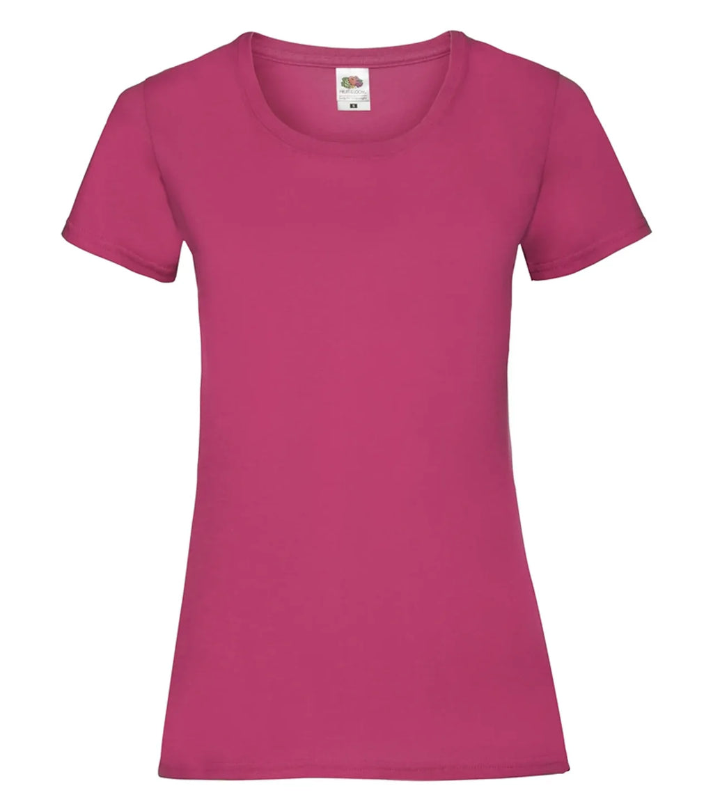 Fruit of the Loom kortærmet T-shirt Dame