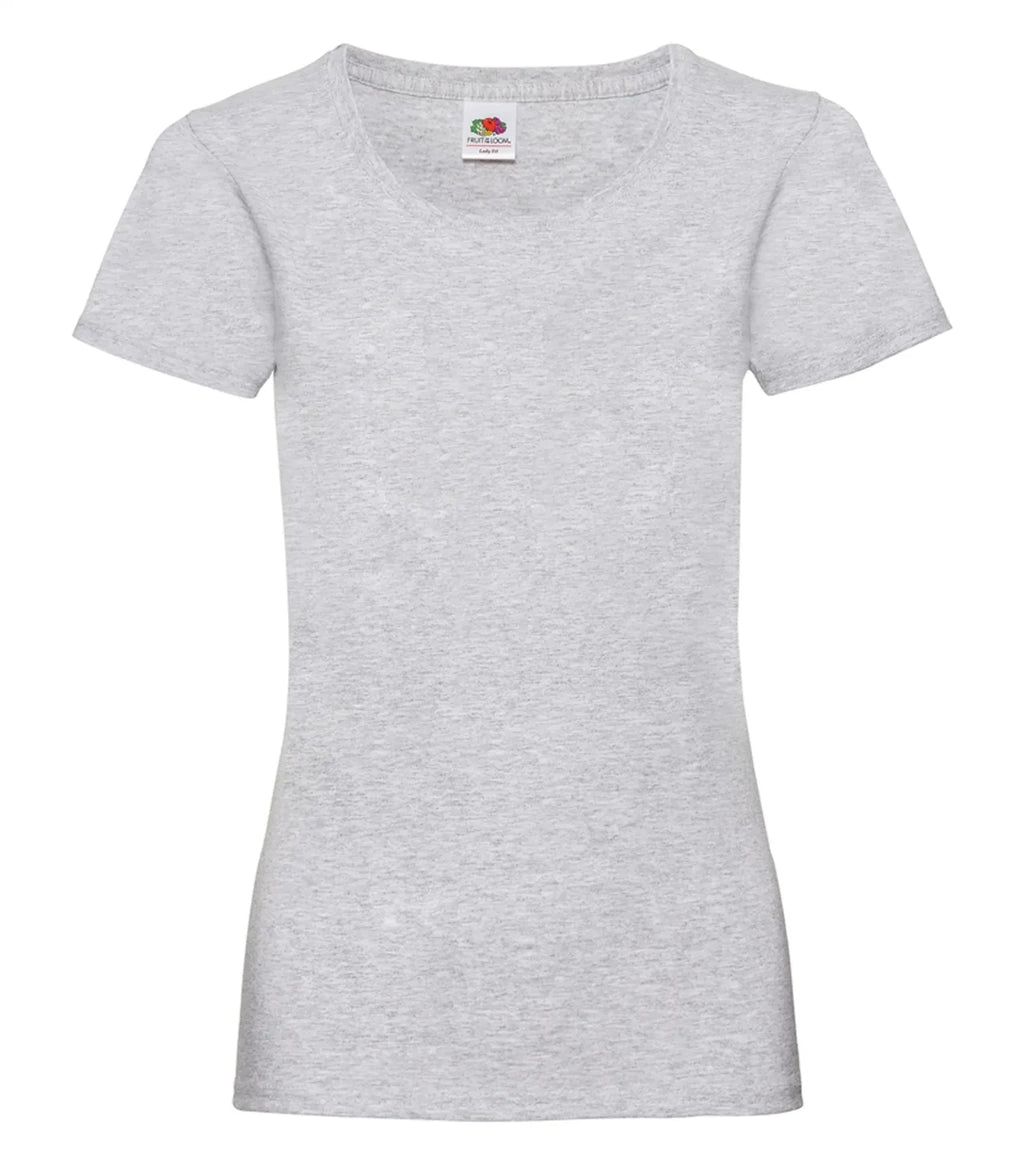 Fruit of the Loom kortærmet T-shirt Dame