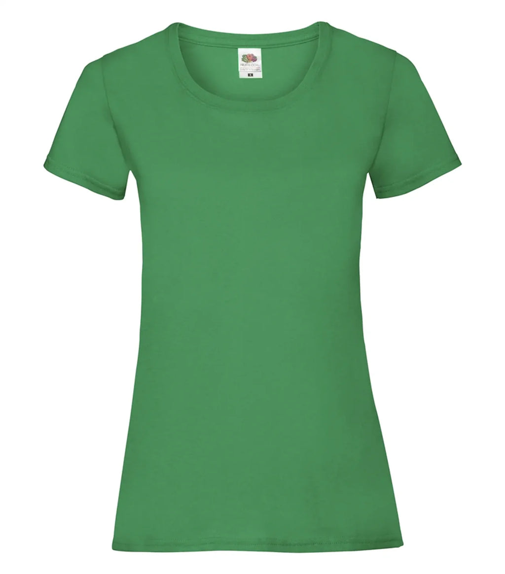 Fruit of the Loom kortærmet T-shirt Dame