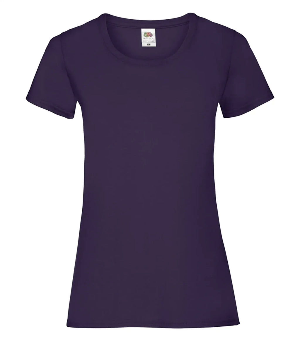 Fruit of the Loom kortærmet T-shirt Dame