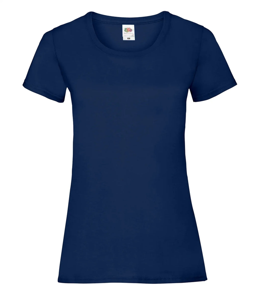Fruit of the Loom kortærmet T-shirt Dame