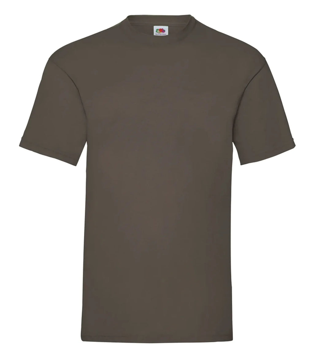 Fruit of the Loom Klassisk kortærmet T-shirt