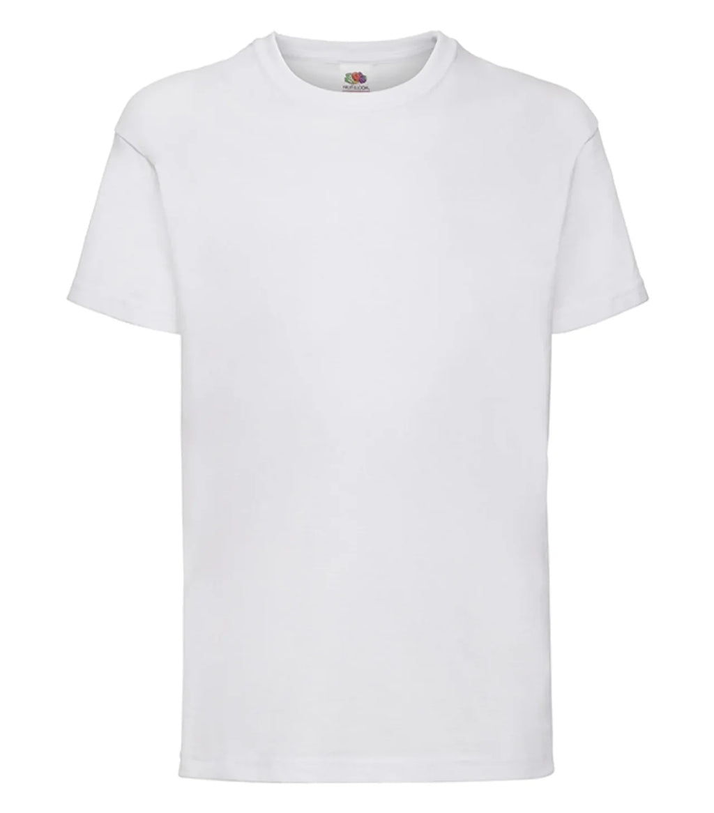 Fruit of the Loom klassisk kortærmet T-shirt børn