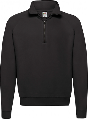 Fruit of the loom Klassisk Sweatshirt Med Halv Lynlås