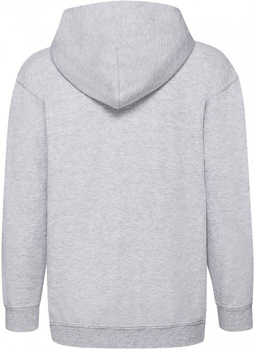 Fruit of the loom Klassisk hættetrøje med lynlås børn